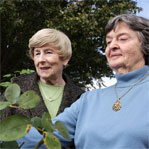 Residents Enjoying the Gardens